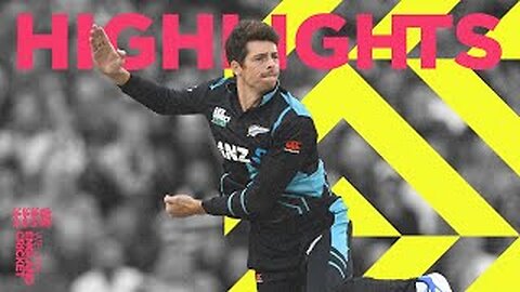 Bairstow Fireworks But NZ Win | Highlights - England v New Zealand | 4th Men's Vitality IT20 2023