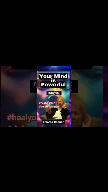 #delorescannon Your Mind is Powerful You Make Yourself Sick You Can Heal Too#shorts#healer