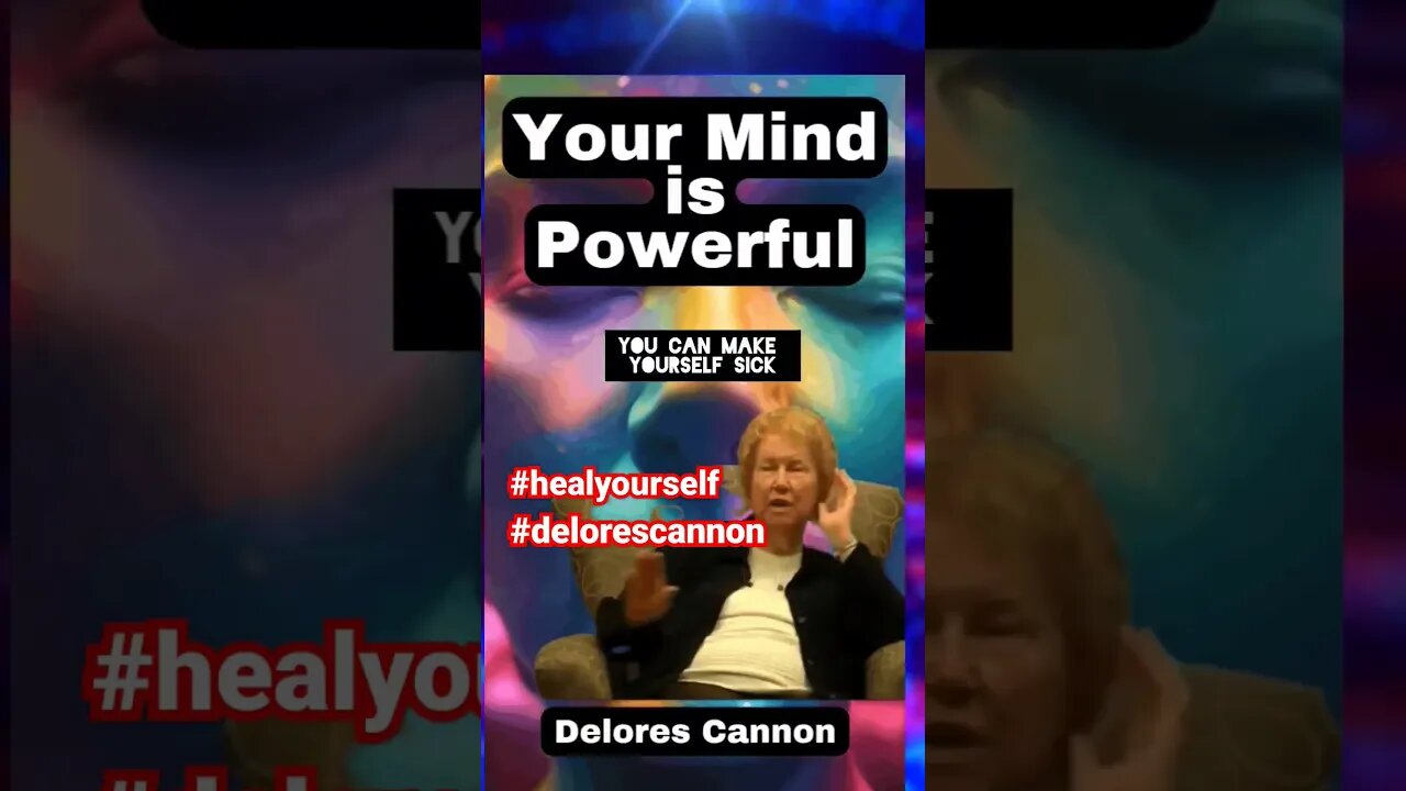 #delorescannon Your Mind is Powerful You Make Yourself Sick You Can Heal Too#shorts#healer