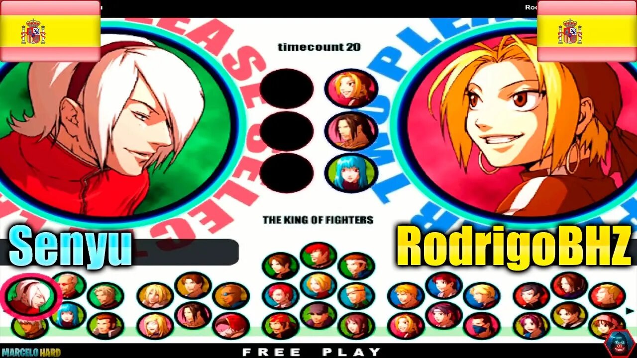 The King of Fighters XI (Senyu Vs. RodrigoBHZ) [Spain Vs. Spain]