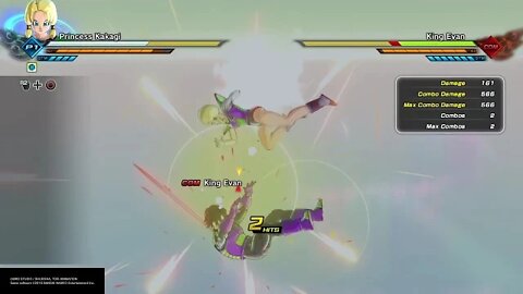 Usagi using Niagara pummel (Raid Blast)