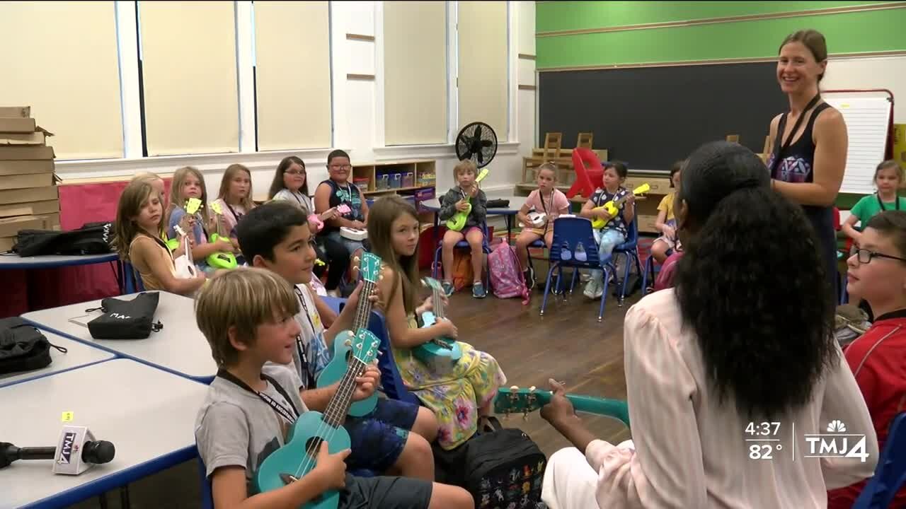 Steph Connects: Wisconsin Conservatory of Music hosts summer camp
