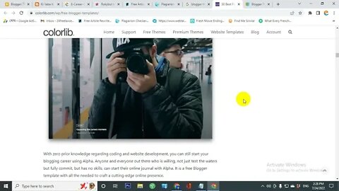 How To Create a Free News Website With Blogger Bangla Tutorials UltraLite Template
