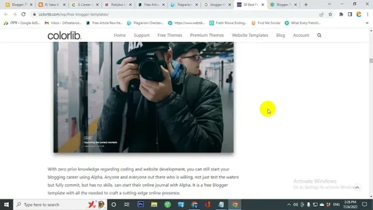 How To Create a Free News Website With Blogger Bangla Tutorials UltraLite Template