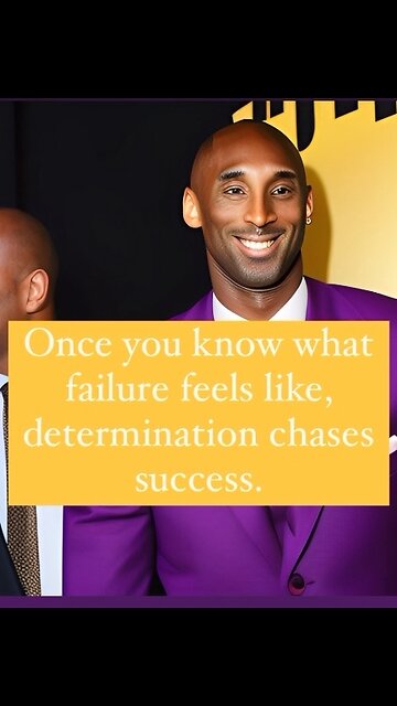 KOBE BRYANT TALKS ABOUT SUCCESS
