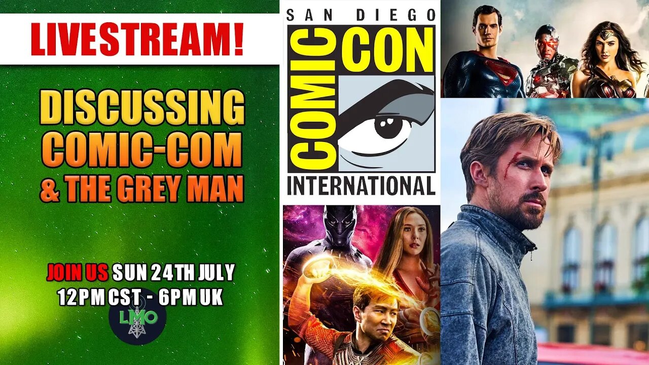 Comic-Con and THE GRAY MAN