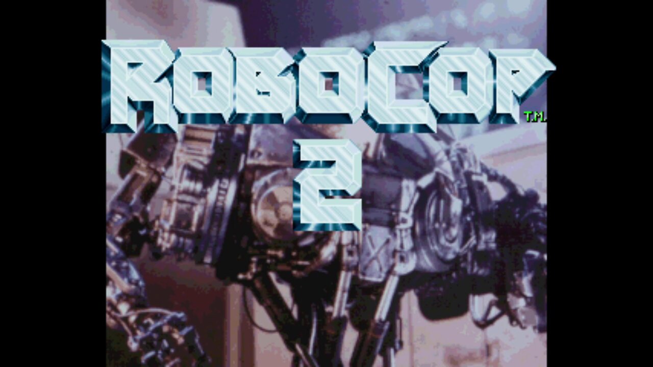 Robocop 2 Arcade Game, Data East 1991, playthrough