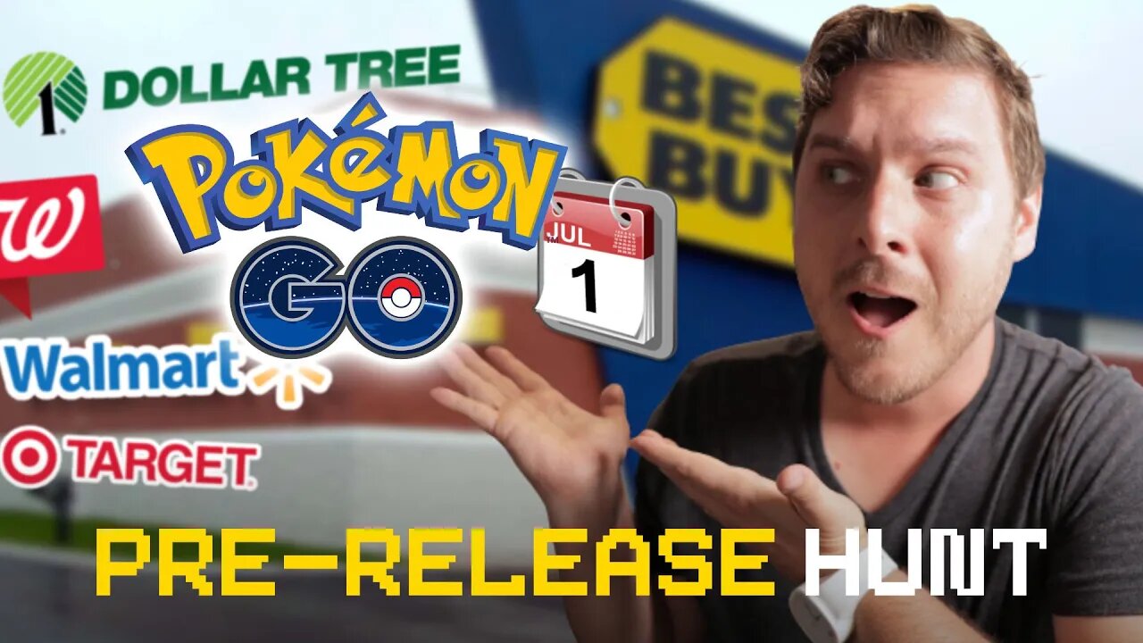 What can we find IN STORES before the Pokemon GO set Release? (Pokemon Card Hunting)