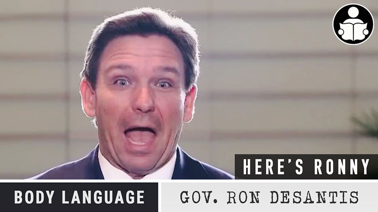 Body Language - Ron Desantis, "I am not a candidate"