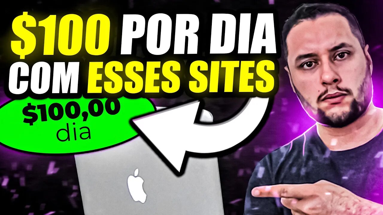 GANHAR DINHEIRO NA INTERNET: 3 SITES para Ganhar Dinheiro Online (100% GRÁTIS)