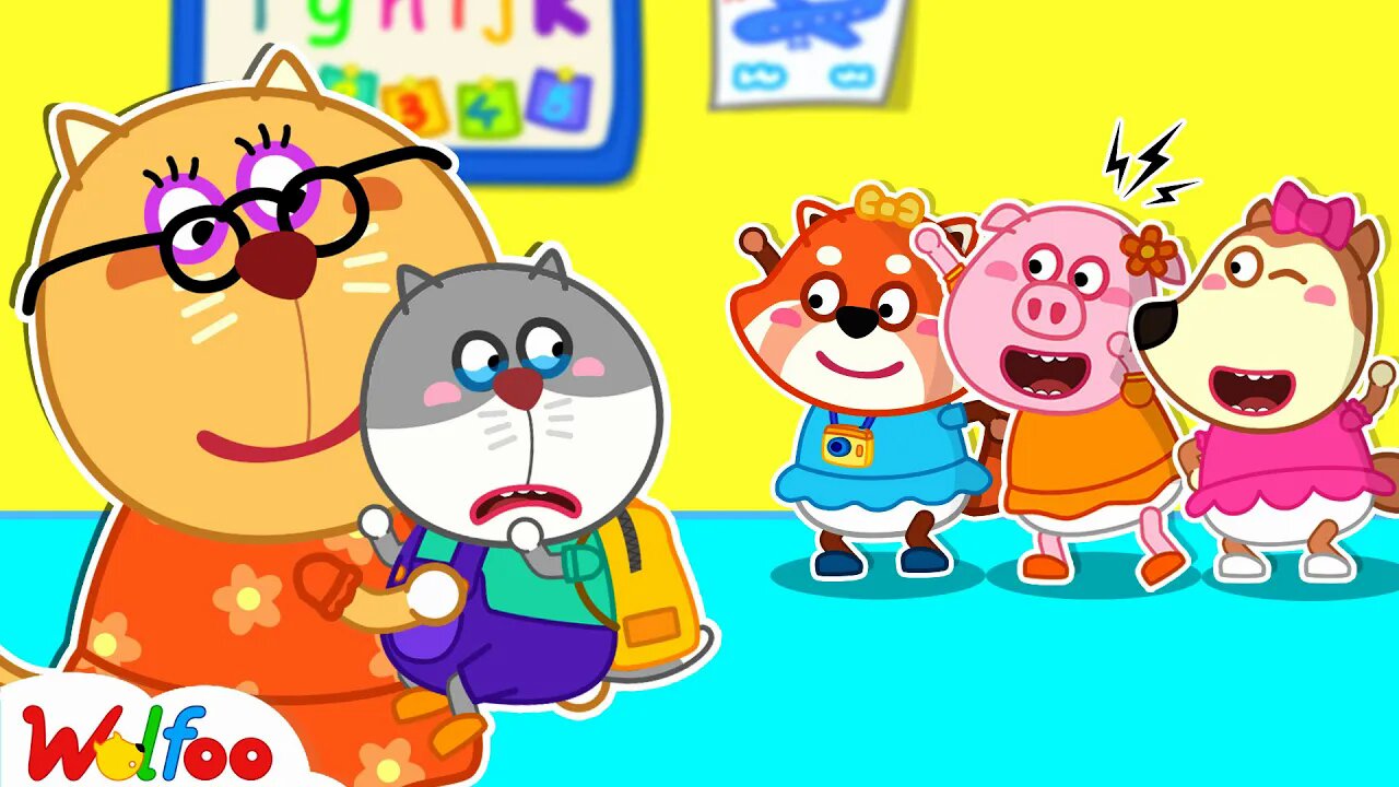 My Son's First Day of School! - Wolfoo Kids Stories 🤩 @WolfooCanadaKidsCartoon
