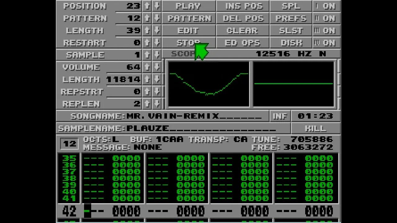 Atari ST Protracker Mods - Mr Vain