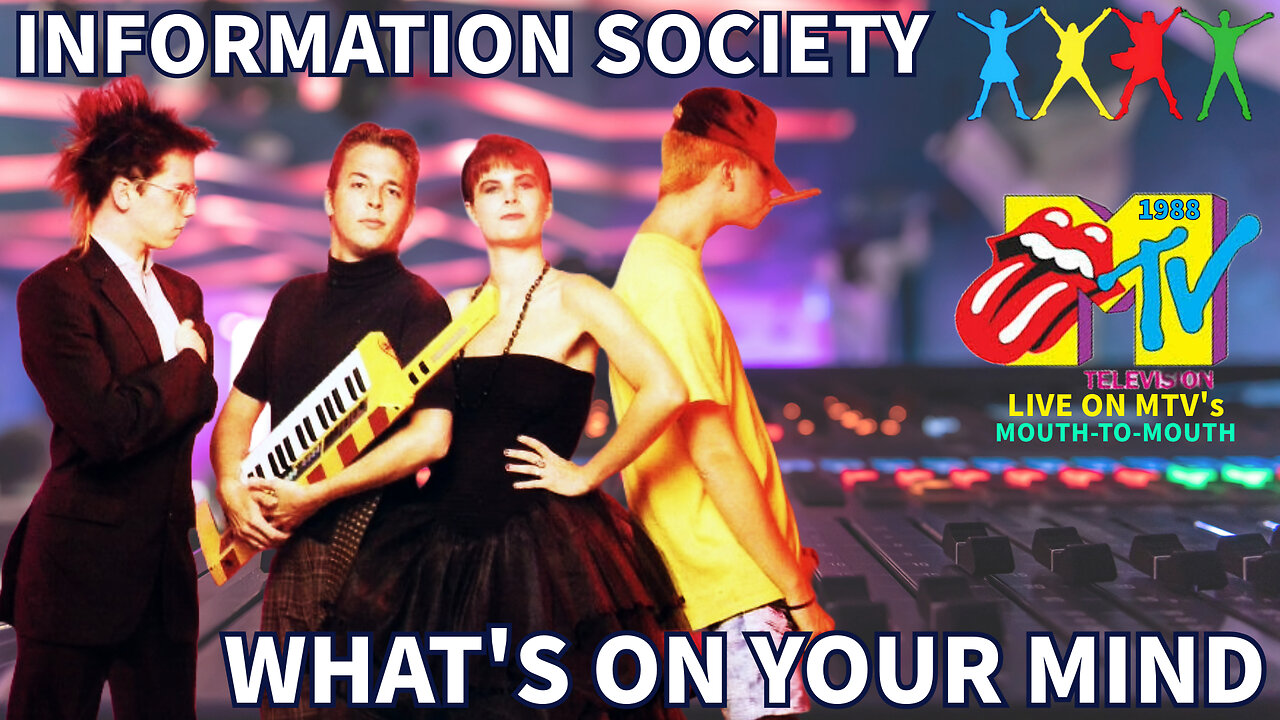 Information Society - What's On Your Mind (LIVE on MTV - 1988)