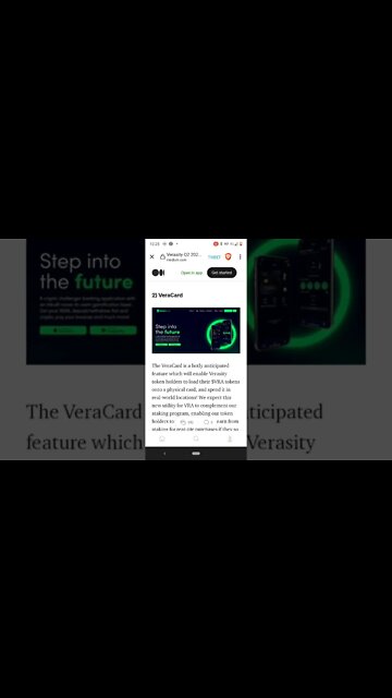 VERACARD A GAME CHANGER FOR VERASITY AND ADTECH #verasity #adtech #cryptocurrency #altcoins #eth