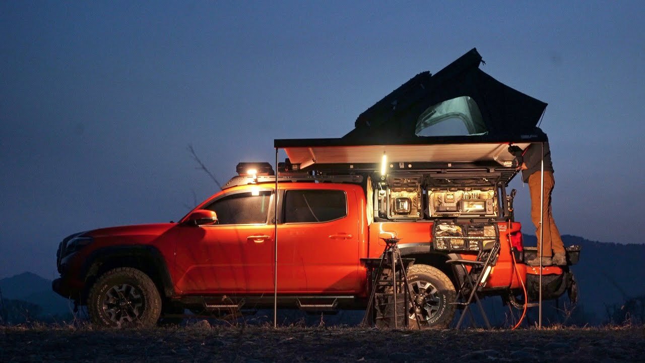 DORAEMON'S CAMPING CAR, I Made Overlanding Car Myself / Toyota Tacoma