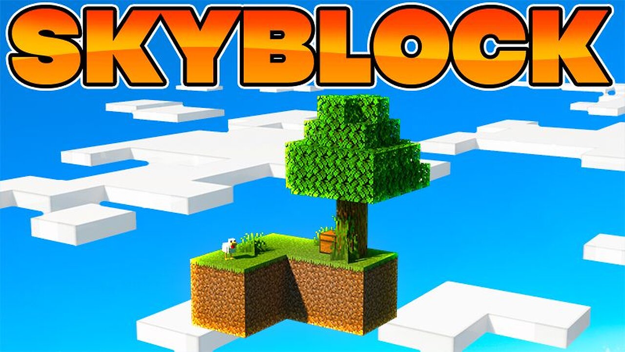 Minecraft SKYBLOCK - gameplay