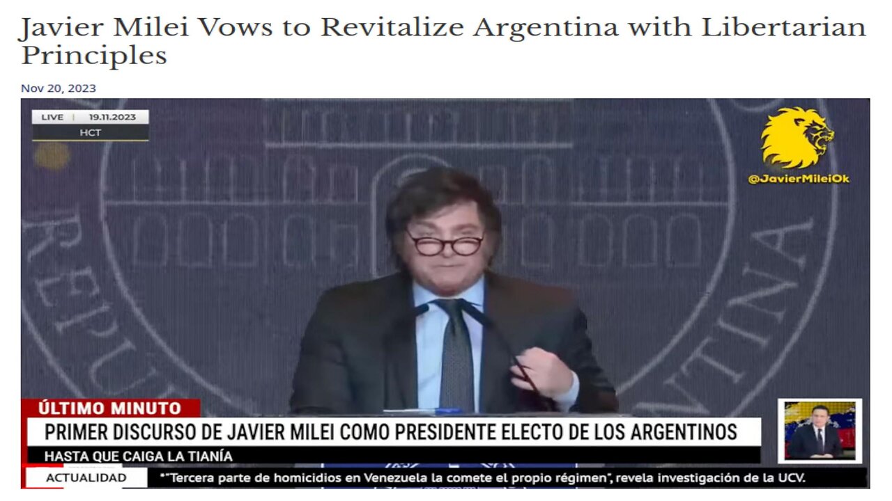 Why Would Argentina Try to Run On Libertarian Principles