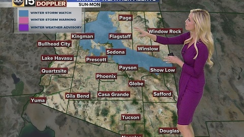 Arizona web weather: 11-25-16