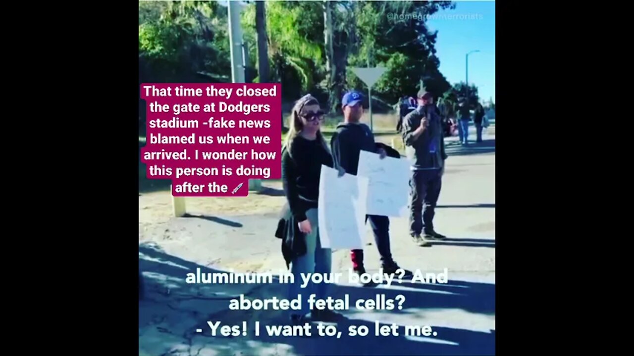 #DODGERS STADIUM VACCINATION SITE #SHUTDOWN BY THE POLICE NOT PROTESTORS!