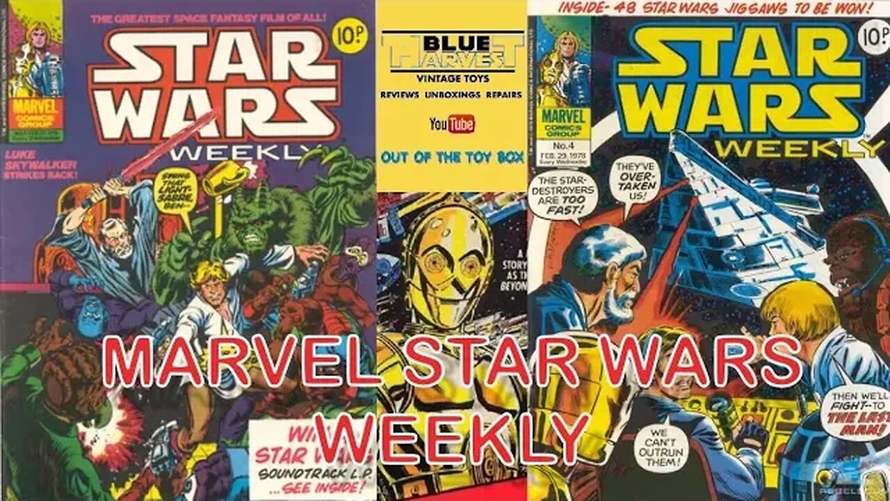 MARVEL STAR WARS WEEKLY PART 2 ISSUES 3/4