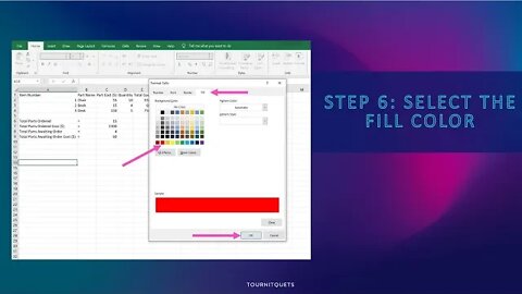 MS Excel: Conditional Formatting (Row Highlighting)