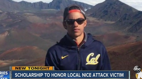 Scholarship to honor local Nice, France attack victim