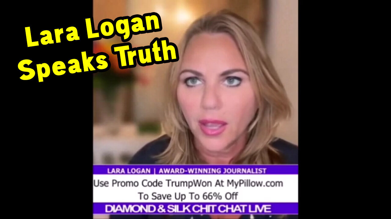 Urgent! Lara Logan Speaks Truth 2023 Jan 23.