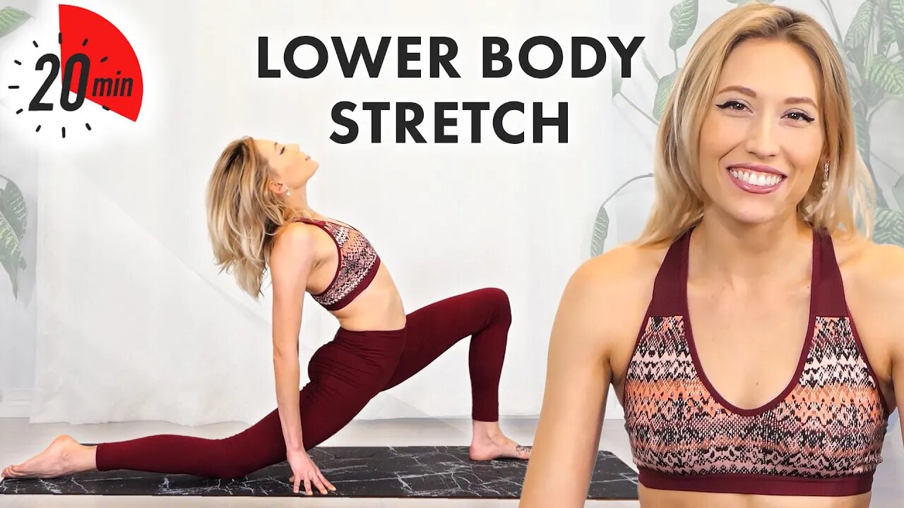 Total Lower Body Stretch 🔥Ashley’s Lower Body Stretch Routine 💥Boost Your Flexibility