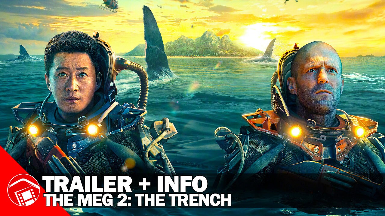 THE MEG 2: THE TRENCH - Second Chinese Trailer for Awesome New Megalodon Sequel! (2023) 巨齿鲨2：深渊