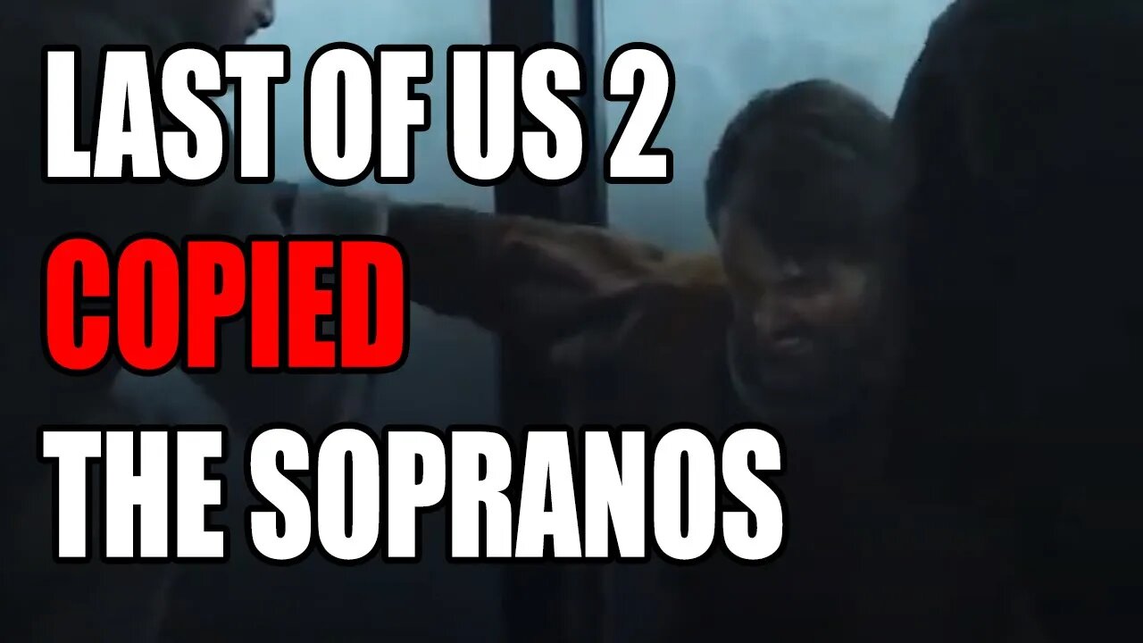 Joel's Death Scene COPIED from The Sopranos! The Last of Us 2