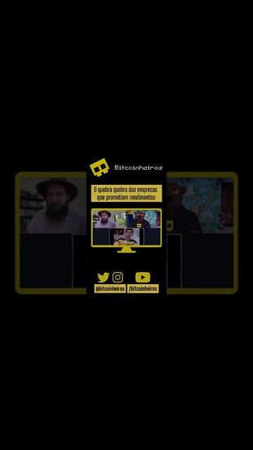Quebra-quebra das empresas de "rendimento garantido" - #shorts #bitcoinheiros