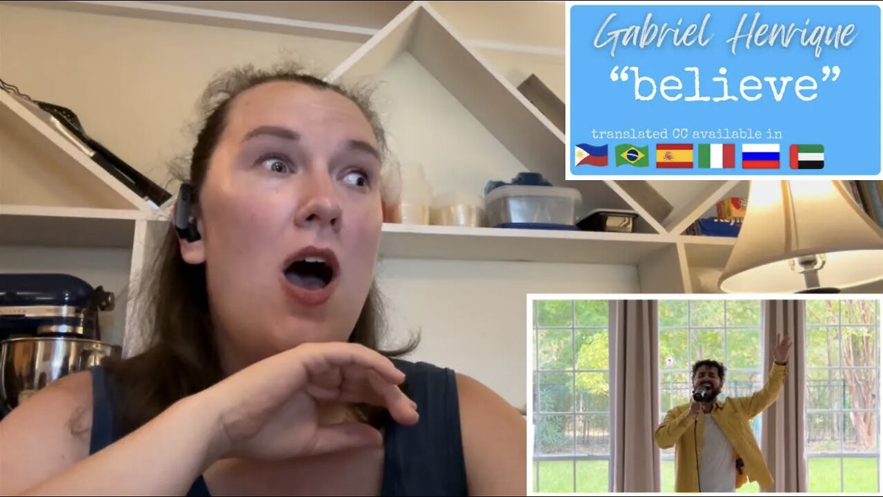 Gabriel Henrique | “Believe” [Reaction] | CC & Translations Available