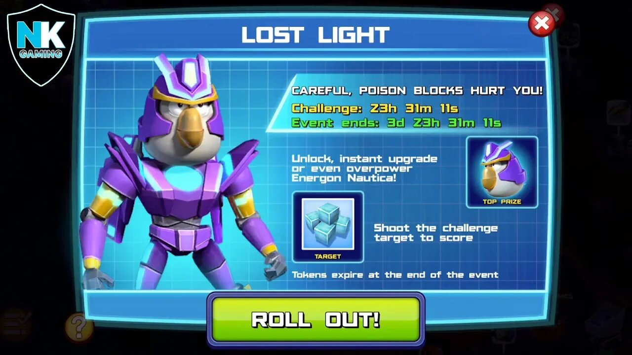 Angry Birds Transformers 2.0 - Lost Light - Day 3 - Featuring Energon Megatron