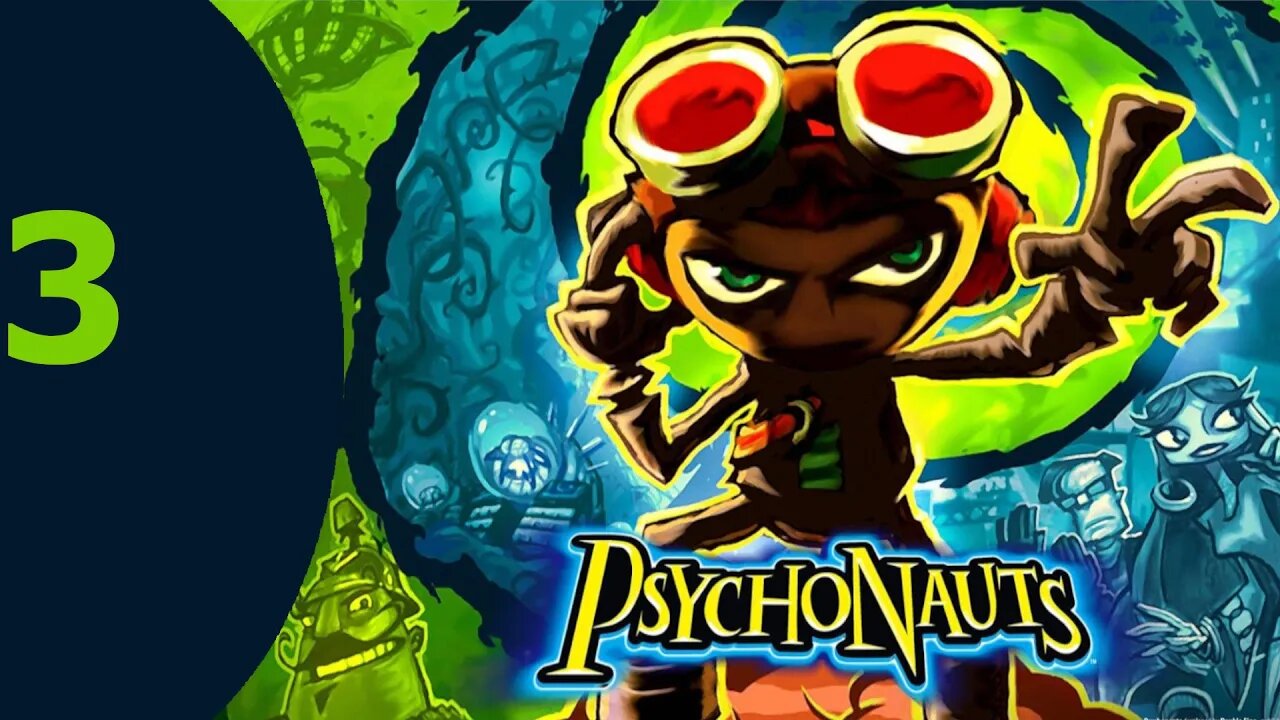Psychonauts playthrough pt3 - Destroying Sasha's Mind