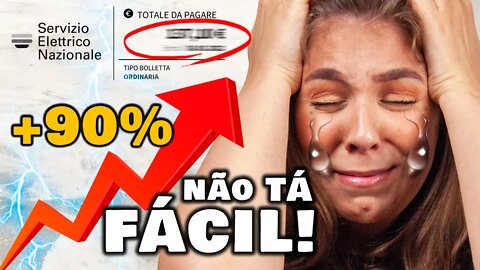 💸 A INFLAÇÃO CHEGOU NA ITÁLIA! ANTES x DEPOIS DOS AUMENTOS DE CONTAS, COMBUSTÍVEL E SUPERMERCADO