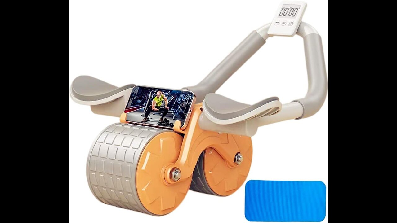 Bemmer Automatic Rebound Ab Abdominal Exercise Roller Wheel