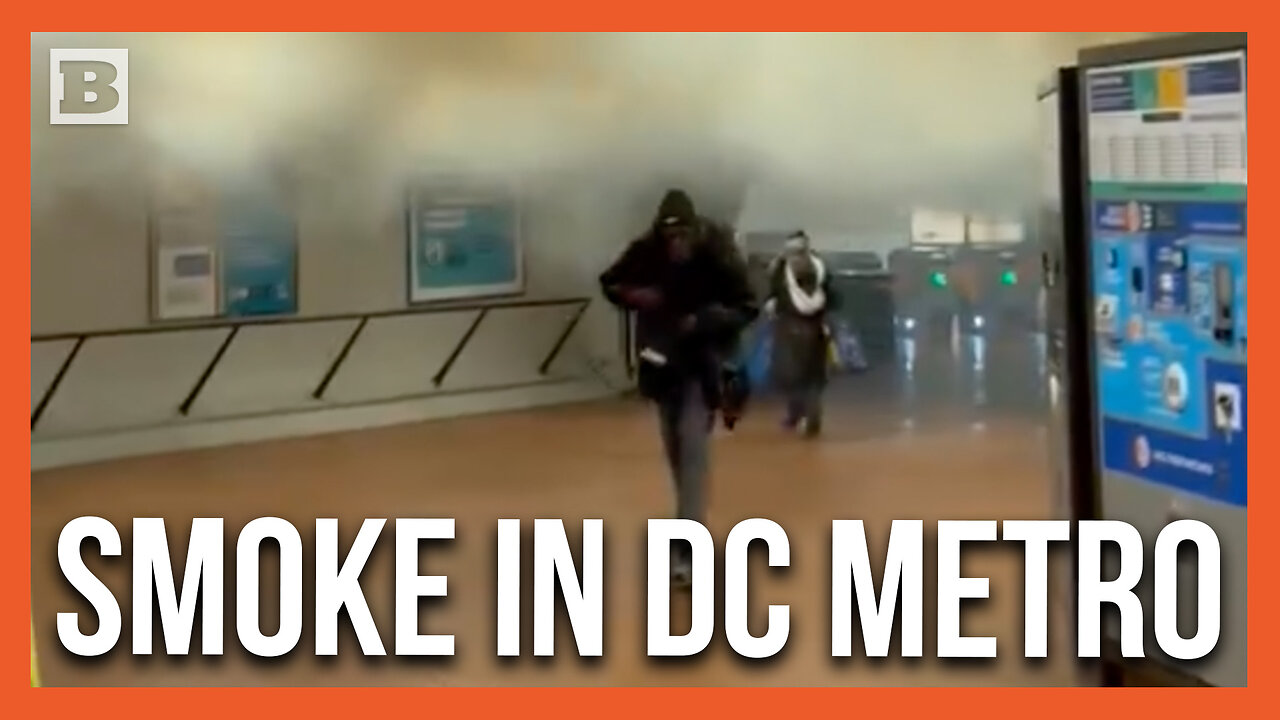 People Panic as D.C. Metro Station Fills with Smoke Due to Fire Under Railcar