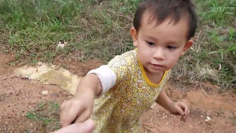 Transgender Toddler Loves Helping on the Farm