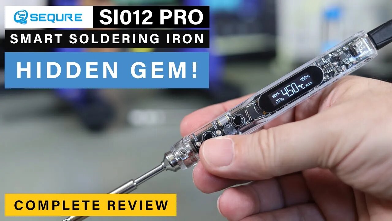 [NEW] Sequre SI012 PRO Smart Soldering Iron ⭐ Hidden Gem!