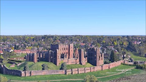 Kenilworth Castle in Kenilworth, Warwickshire, England,