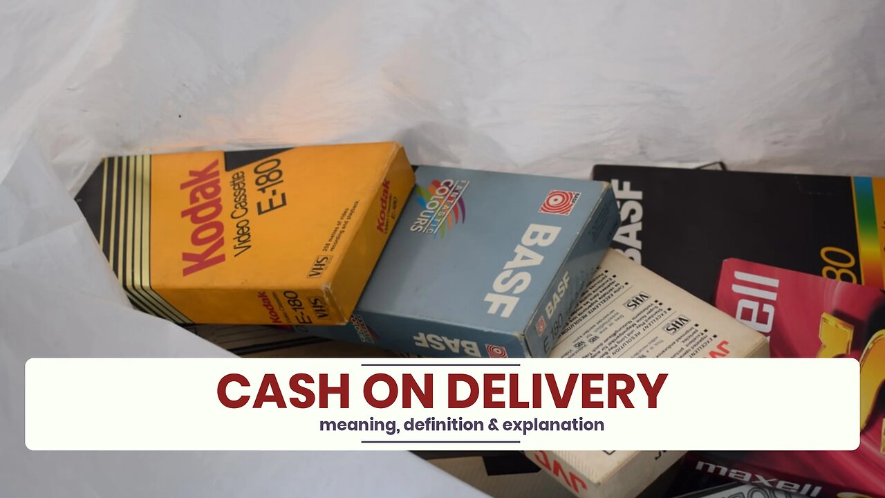 What is CASH ON DELIVERY?