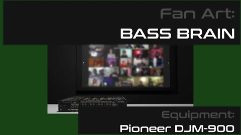 Fan Art - Bass Brain