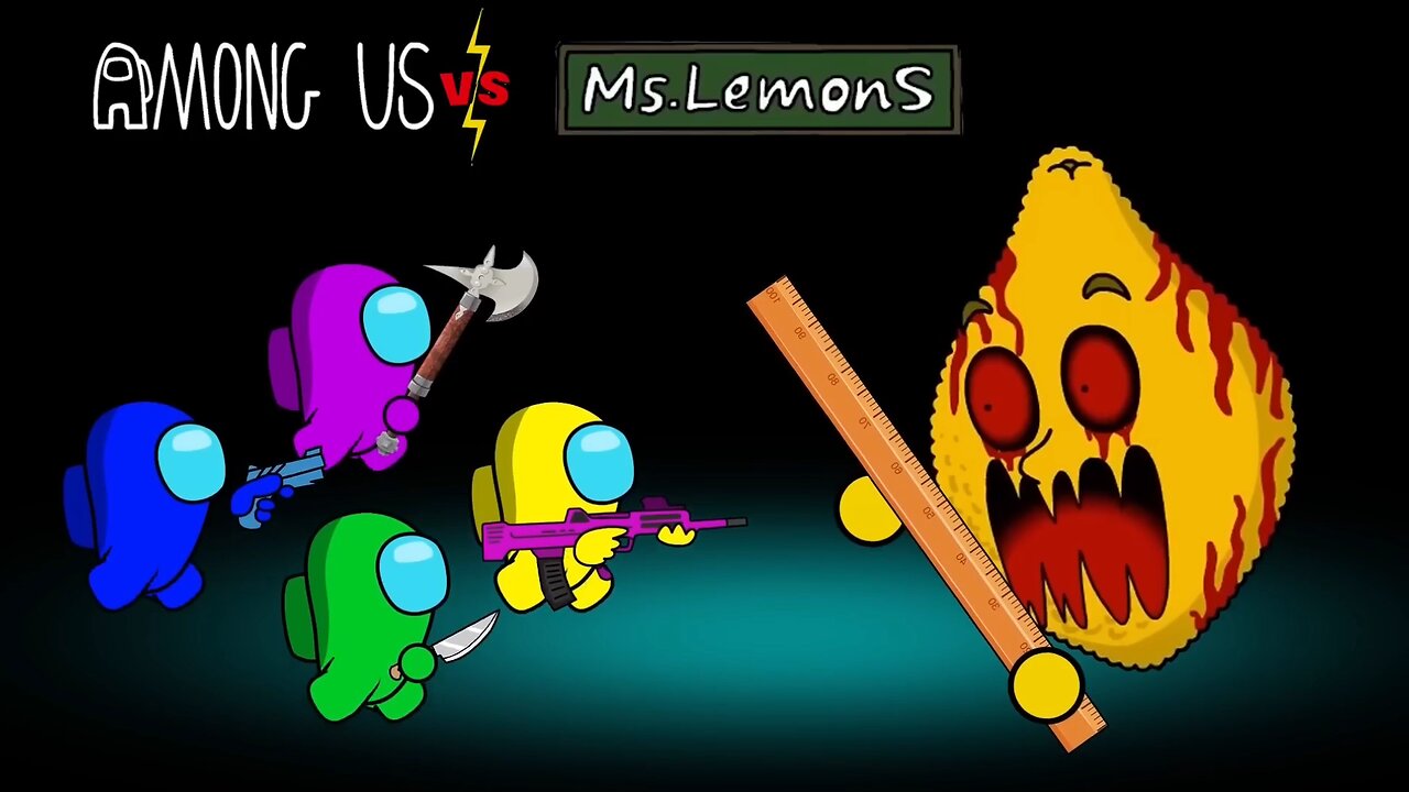 among us vs ms lemons #amongus #mrlemons