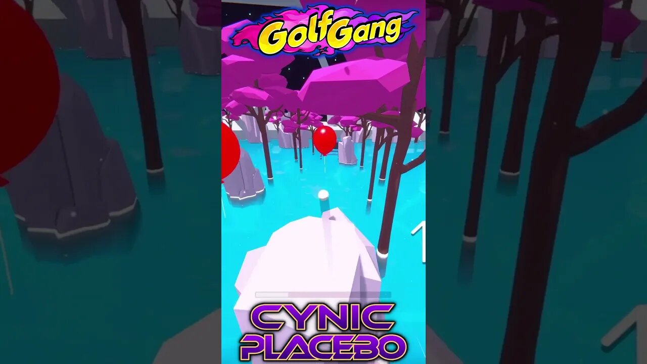 How Many Ways Can I Fail! | Golf Gang #shorts #indiegame #minigolf #gaming