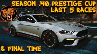 CSR2 SEASON 140 PRESTIGE CUP: FORD MUSTANG MACH 1. LAST 5 RACES