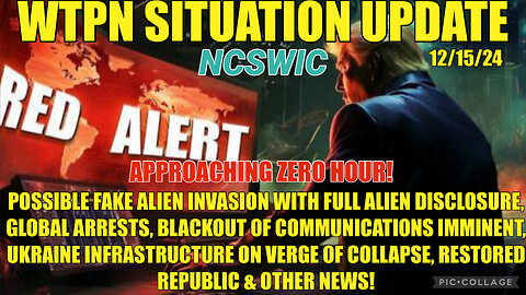 UKRAINE INFRASTRUCTURE DESTROYED, VT INTEL, FAKE ALIEN INVASION W/REAL UFO DISCLOSURE, BLACKOUTS”