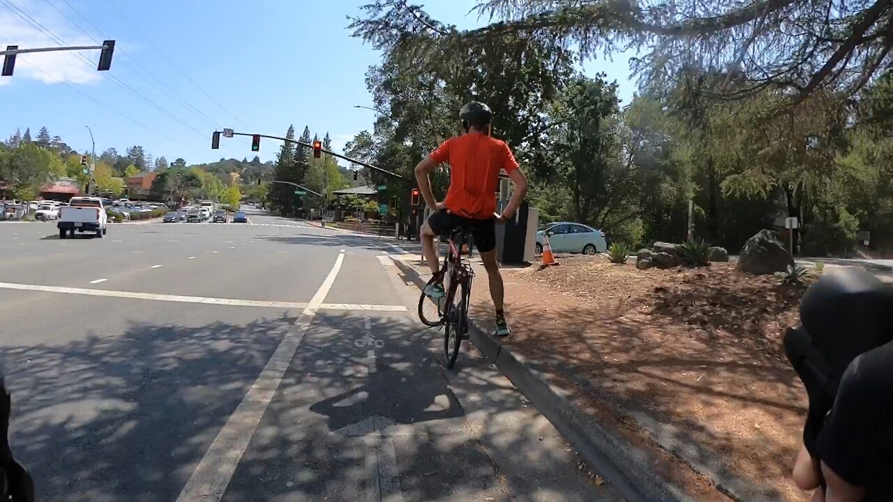 Orinda-Moraga Cycling Time Lapse