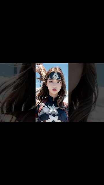 Cosplay - Capitão América - Versão Feminina - I.A.