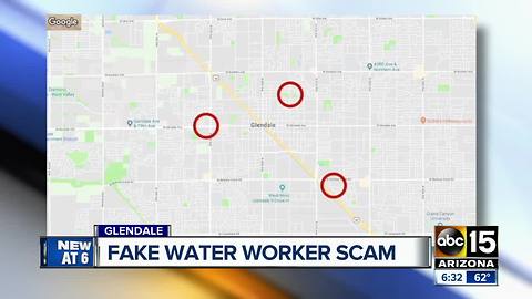 Police searching for fake water workers asking to enter homes