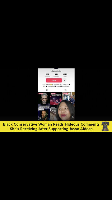 Black Conservative Woman Reads Hideous Comments She's Receiving After Supporting Jason Aldean